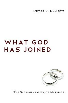 portada what god has joined: the sacramentality of marriage (en Inglés)