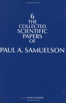 portada The Collected Scientific Papers of Paul a. Samuelson: Volume 6 (The mit Press) (in English)