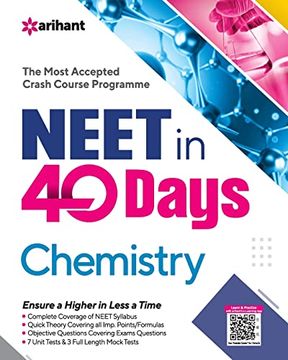 portada 40 Days Crash Course for Neet Chemistry (en Inglés)