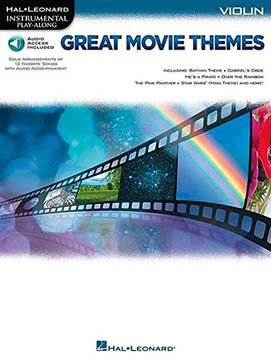 portada Great Movie Themes - Instrumental Play-Along Book/Online Audio