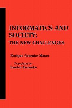 portada informatics and society: the new challenges (en Inglés)