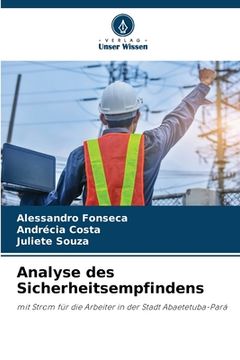 portada Analyse des Sicherheitsempfindens (in German)