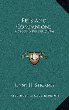 portada pets and companions: a second reader (1896) (in English)