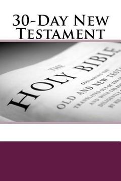 portada 30-Day New Testament: American Standard Version