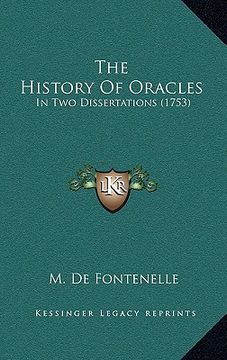 portada the history of oracles: in two dissertations (1753)
