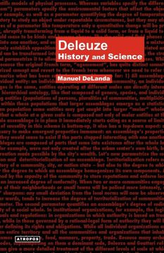 portada Deleuze: History and Science (Think Media egs Media Philosophy Serie) (en Inglés)