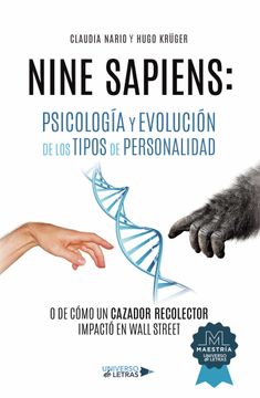 portada Nine Sapiens: Psicologia y Evolucion de los Tipos de Personalidad (in Spanish)