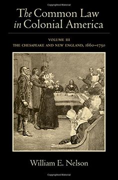 portada 3: The Common Law in Colonial America: Volume III: The Chesapeake and New England, 1660-1750