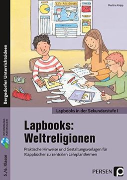 portada Lapbooks: Weltreligionen - 5. /6. Klasse Praktische Hinweise und Gestaltungsvorlagen für Klappbücher zu Zentralen Lehrplanthemen (in German)