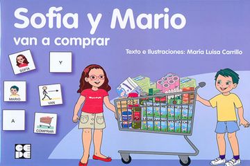 portada Sofía y Mario van a Comprar (Pictogramas)