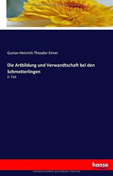 portada Die Artbildung und Verwandtschaft bei den Schmetterlingen: II. Teil