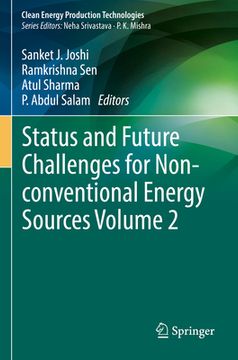 portada Status and Future Challenges for Non-Conventional Energy Sources Volume 2 (en Inglés)