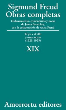 portada Obras Completas de Sigmund Freud - Volumen Xix: El yo y el Ello, y Otras Obras (1923-1925) (in Spanish)