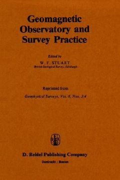 portada geomagnetic observatory and survey practice (en Inglés)