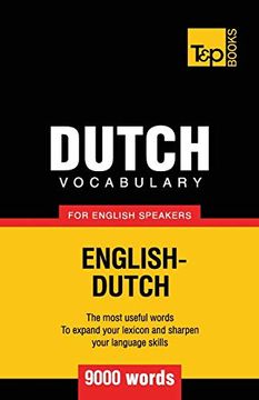 portada Dutch Vocabulary for English Speakers - 9000 Words: 93 (American English Collection) (en Inglés)