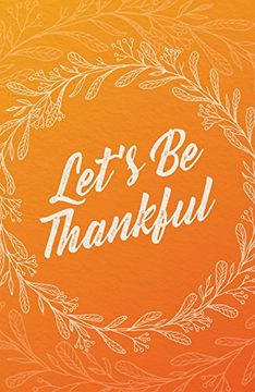 portada Let's be Thankful (Pack of 25) 