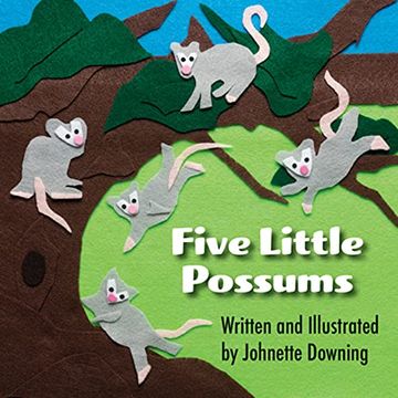 portada Five Little Possums (en Inglés)