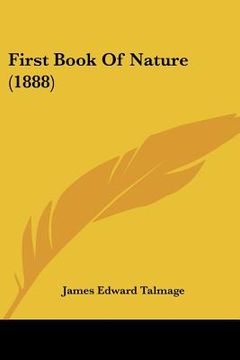 portada first book of nature (1888)
