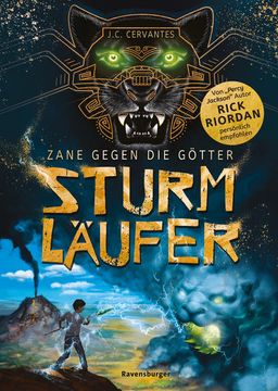 portada Zane Gegen die Götter, Band 1: Sturmläufer (Rick Riordan Presents) (Zane Gegen die Götter, 1) (en Alemán)