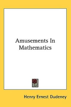 portada amusements in mathematics (en Inglés)