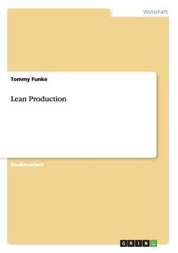 portada Lean Production (German Edition) [Soft Cover ] (en Alemán)