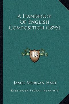 portada a handbook of english composition (1895) (in English)