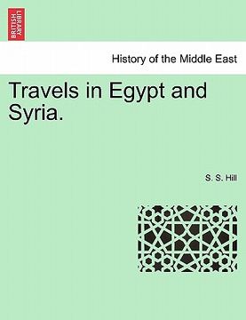 portada travels in egypt and syria. (in English)