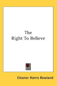 portada the right to believe