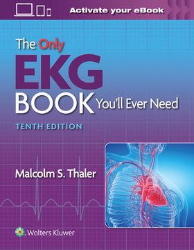 portada The Only EKG Book You'll Ever Need (en Inglés)