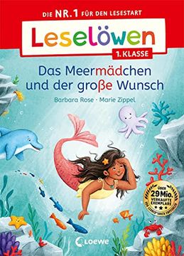portada Leselöwen 1. Klasse - das Meermädchen und der Große Wunsch (en Alemán)