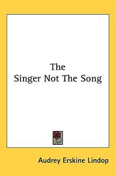 portada the singer not the song (en Inglés)