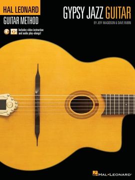 portada Hal Leonard Gypsy Jazz Guitar Method by Jeff Magidson & Dave Rubin: Includes Video Instruction and Audio Play-Alongs! (en Inglés)