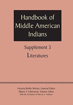 portada Supplement to the Handbook of Middle American Indians, Volume 3: Literatures (in English)