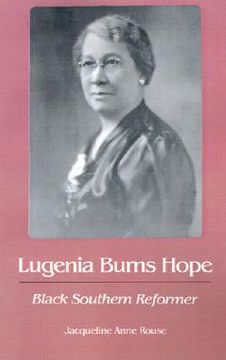 portada lugenia burns hope: black southern reformer (en Inglés)