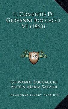 portada Il Comento Di Giovanni Boccacci V1 (1863) (in Italian)