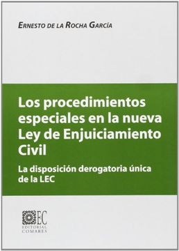 portada Los procedimientos especiales en la nueva Ley de enjuiciamiento civil