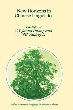 portada new horizons in chinese linguistics (en Inglés)