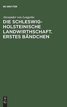 portada Die Schleswig-Holsteinische Landwirthschaft: Bdch. 1 (en Alemán)