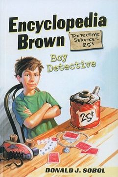 portada encyclopedia brown, boy detective