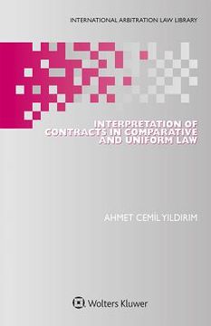 portada Interpretation of Contracts in Comparative and Uniform Law