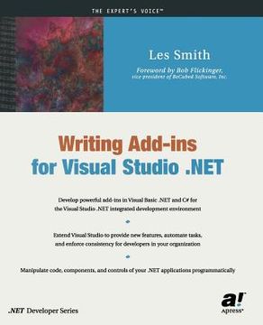 portada writing add inns for visual studio.net (en Inglés)