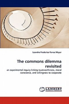 portada the commons dilemma revisited (en Inglés)