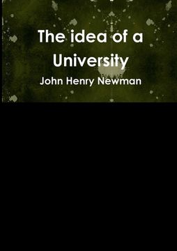 portada The idea of a University (en Inglés)
