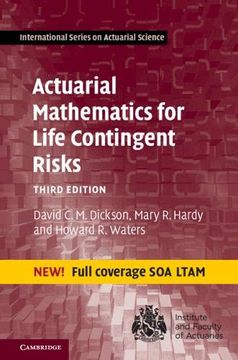 portada Actuarial Mathematics for Life Contingent Risks (International Series on Actuarial Science) (in English)