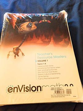 portada Envision Math 2. 0 Grade 2: Math 16 Common Core Teacher Resource Masters Domain Books
