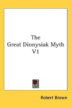 portada the great dionysiak myth v1 (en Inglés)