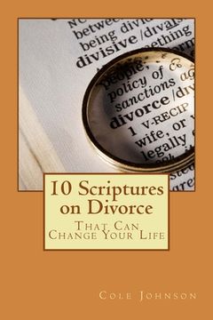 portada 10 Scriptures on Divorce That Can Change Your Life (en Inglés)