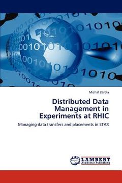 portada distributed data management in experiments at rhic (en Inglés)
