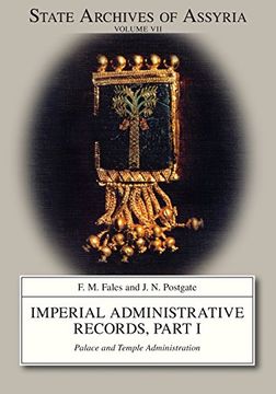 portada Imperial Administrative Records, part 1: Palace and Temple Administration (State Archives of Assyria)