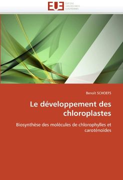 portada Le Developpement Des Chloroplastes
